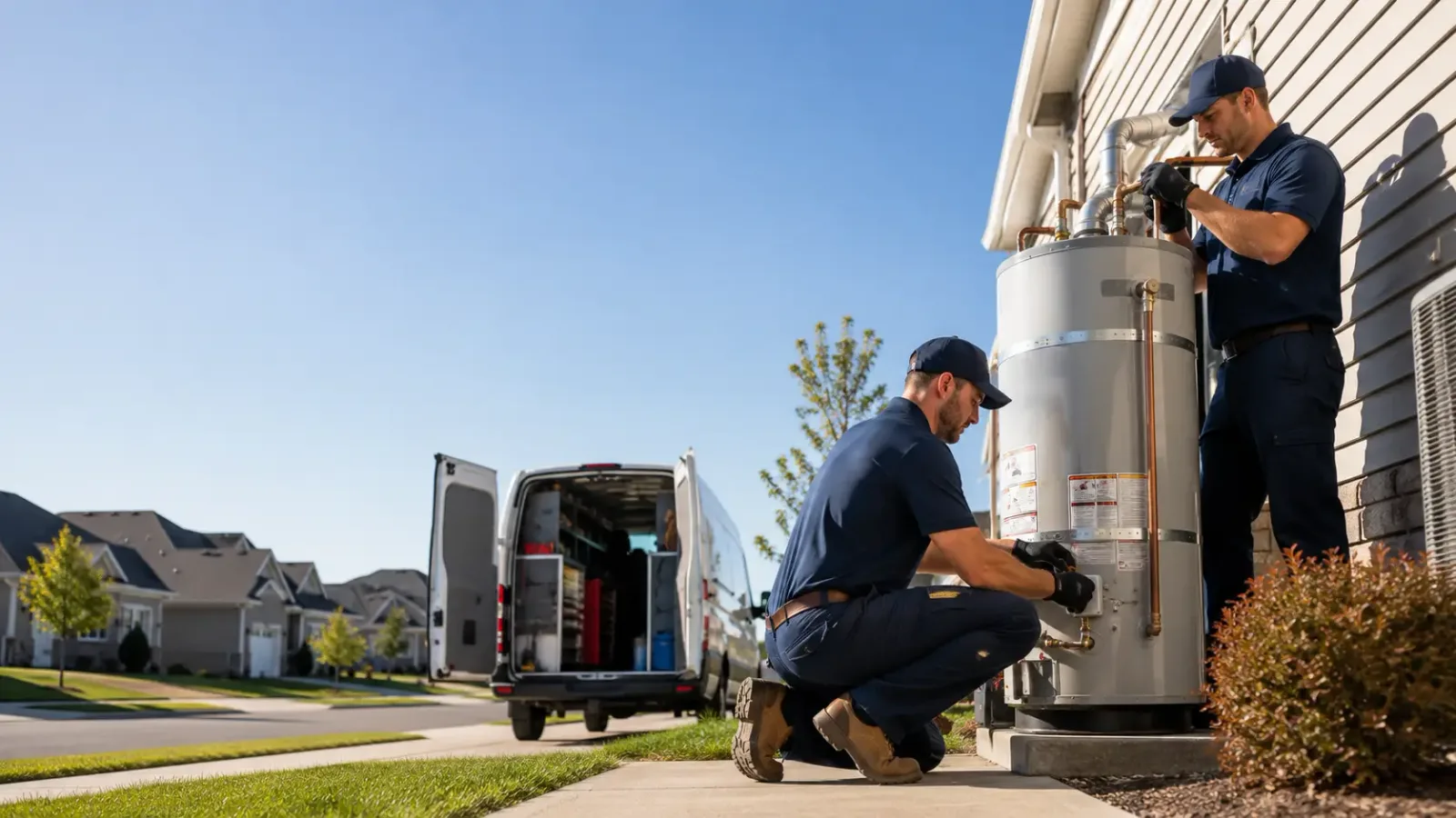 Water Heater Installation in Rufe, OK